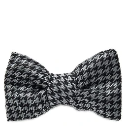 Gray Silk Bowtie
