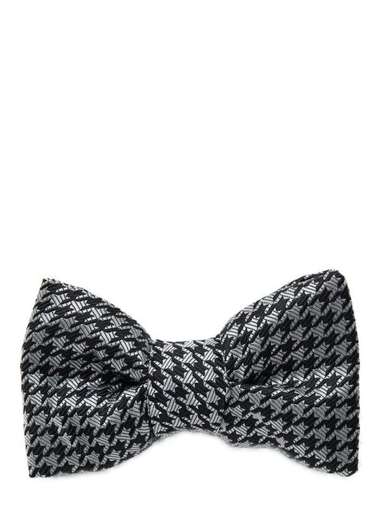 Gray Silk Bowtie
