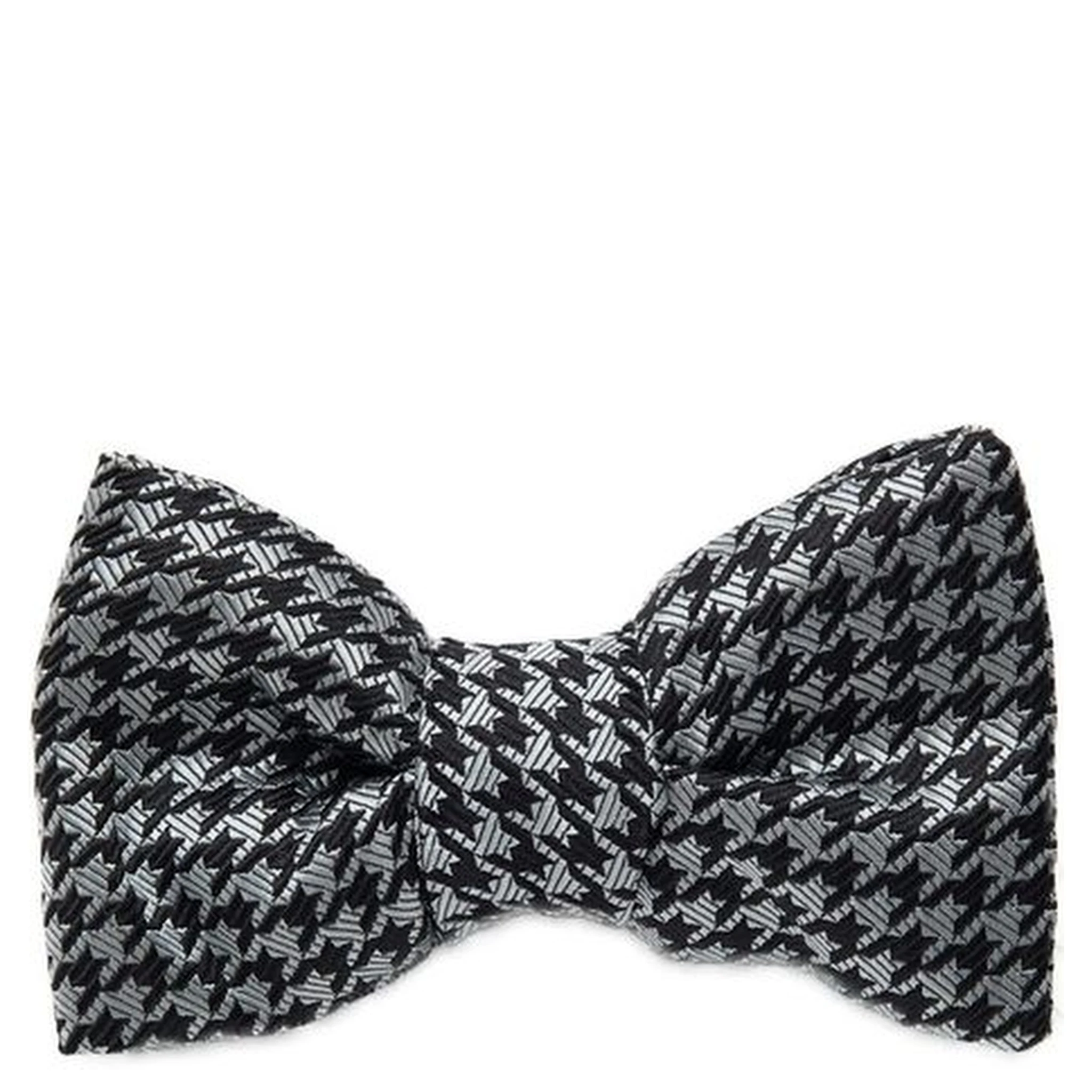 Gray Silk Bowtie