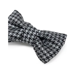 Gray Silk Bowtie