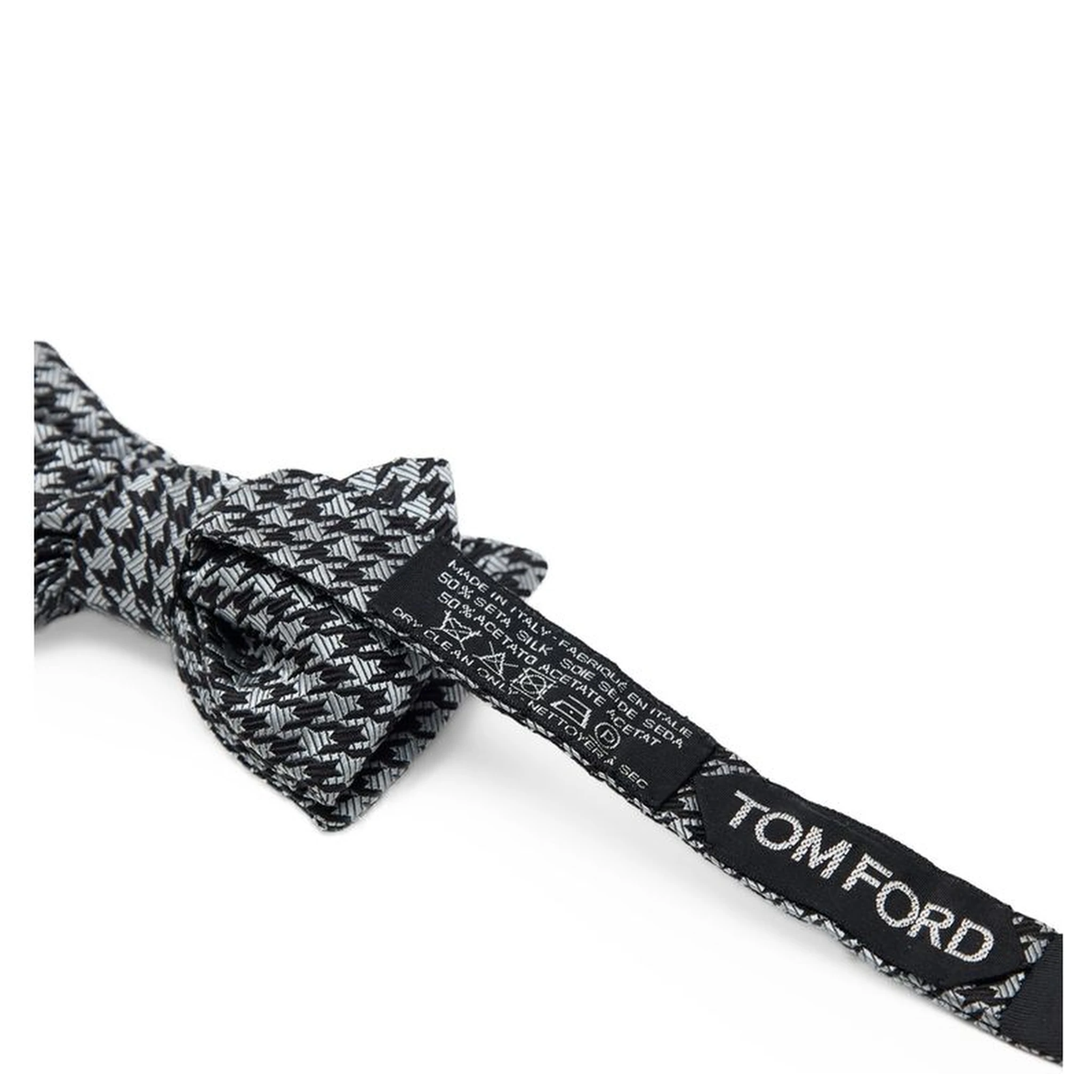 Gray Silk Bowtie