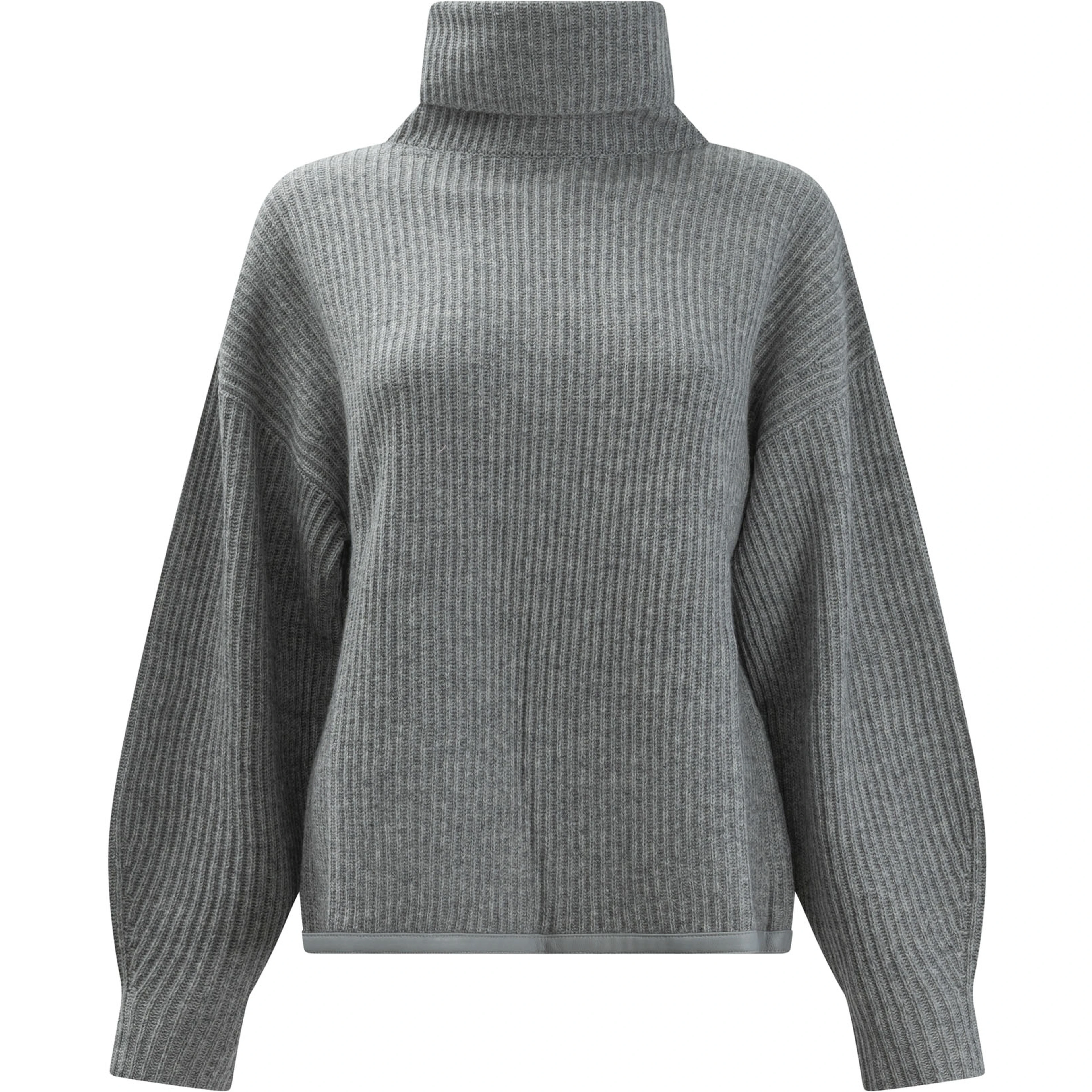 Wool and cashmere turtle-neck