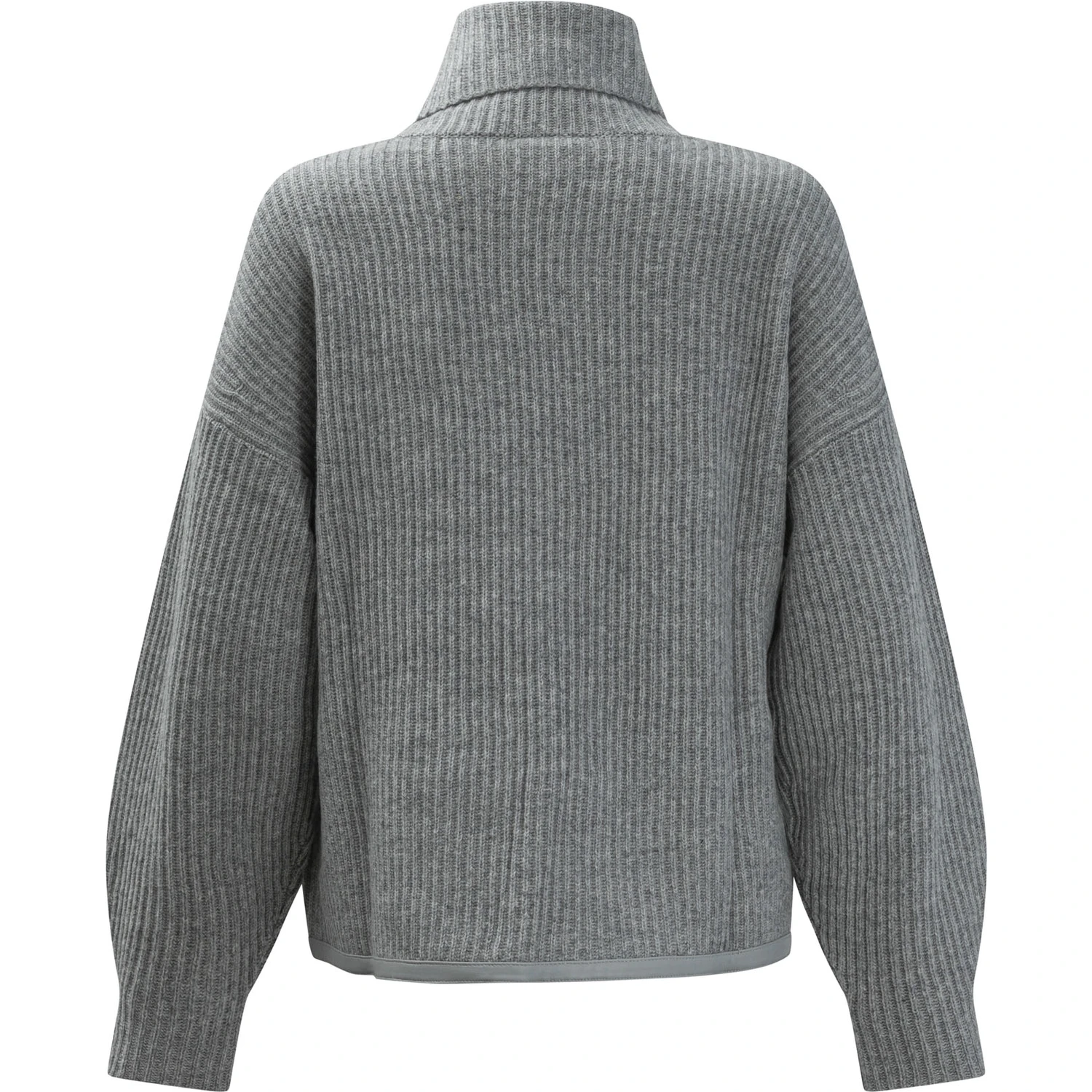 Wool and cashmere turtle-neck