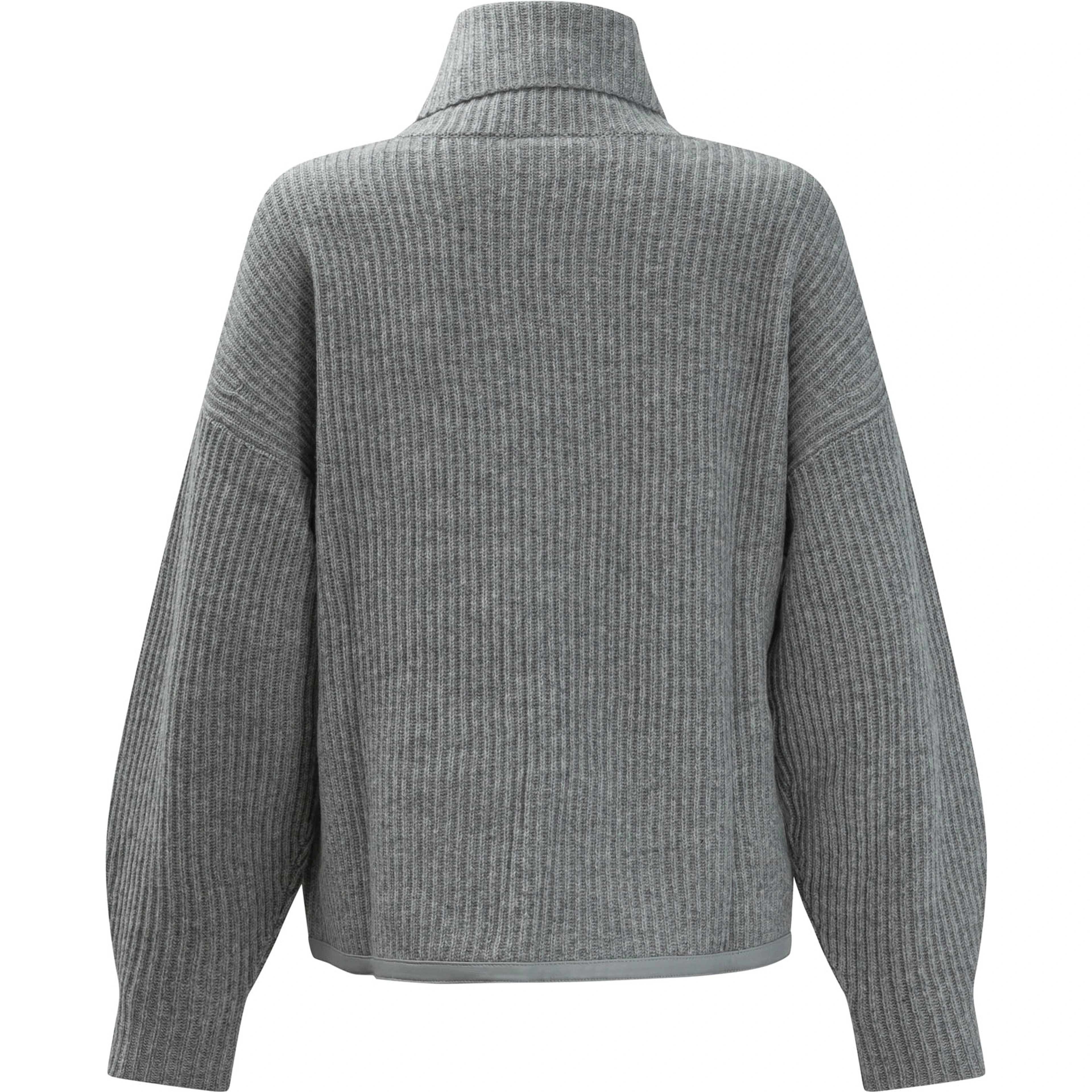 Wool and cashmere turtle-neck