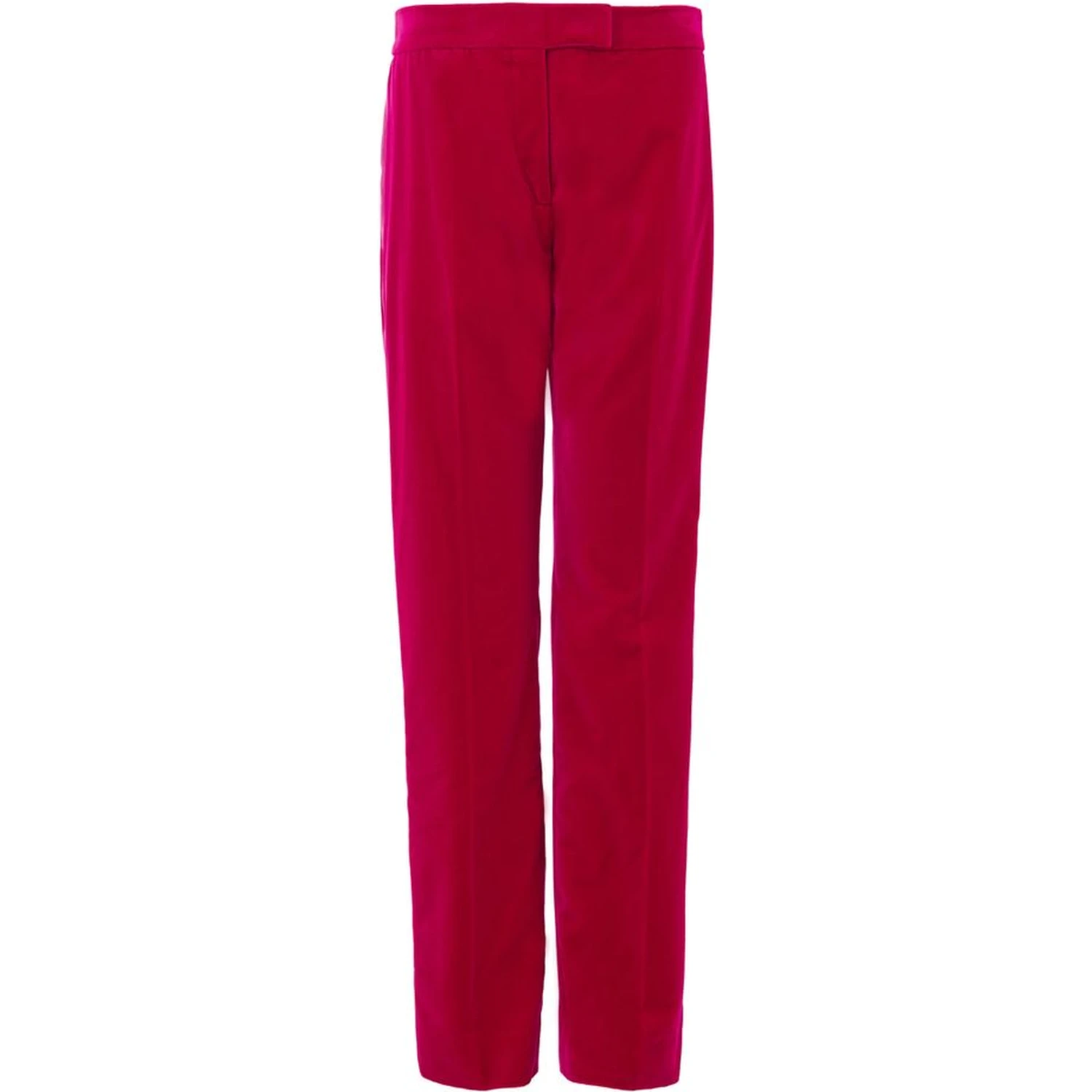 Fuchsia Cotton Dress Pants