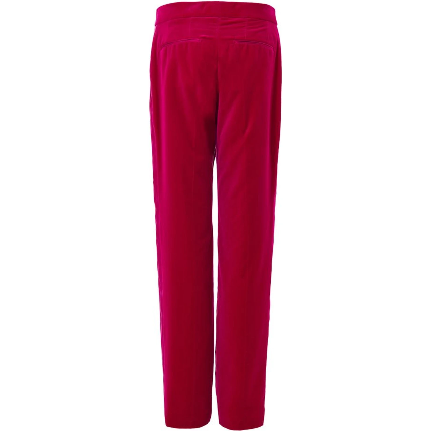 Fuchsia Cotton Dress Pants