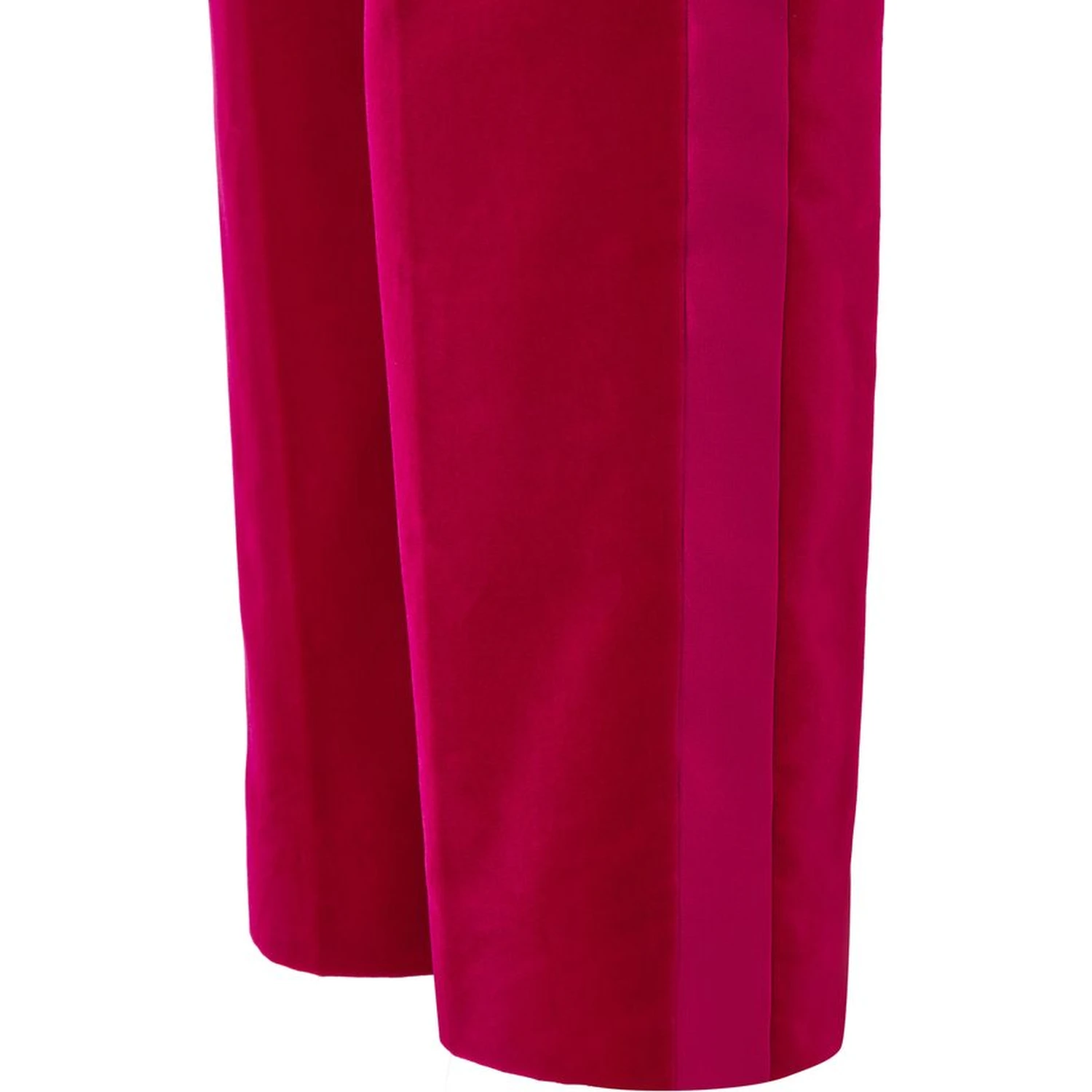 Fuchsia Cotton Dress Pants