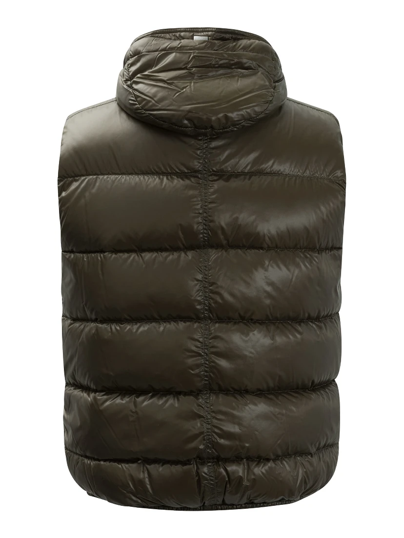 Hoodie sleeveless jacket