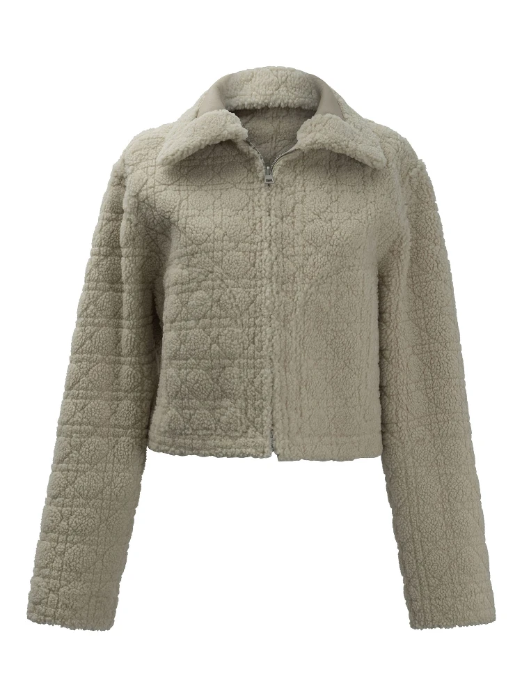 Zipped reversible jacket alternative