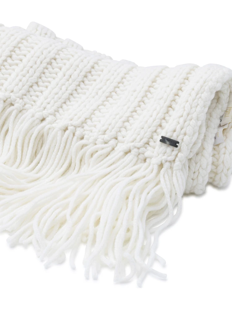 Virgin wool scarf alternative