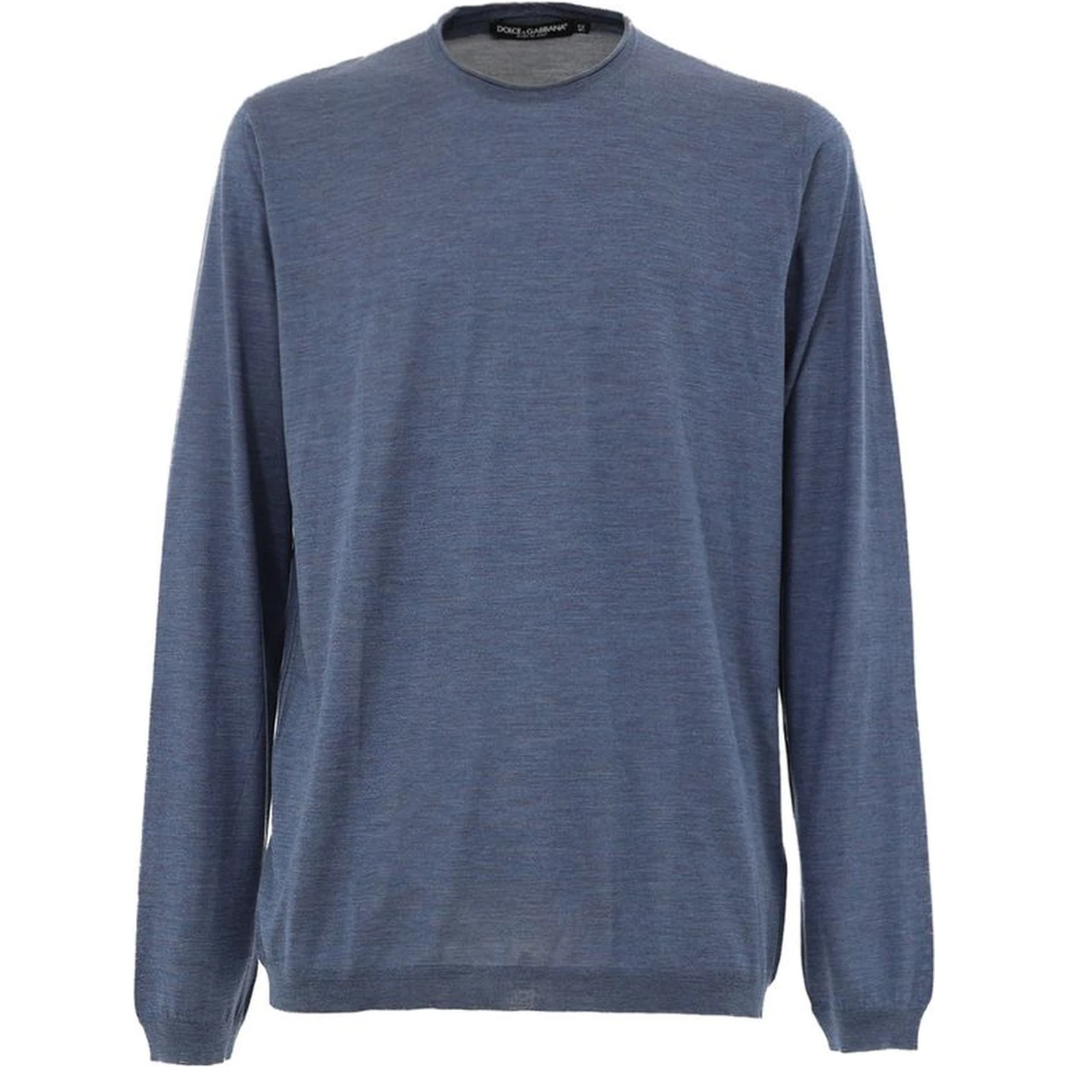 Blue Silk Sweatshirt