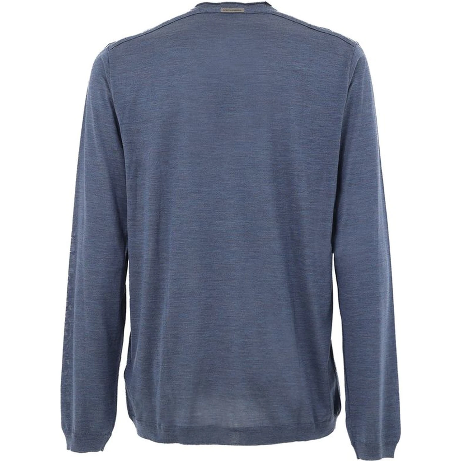 Blue Silk Sweatshirt