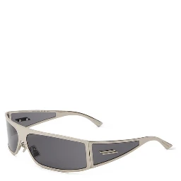 Gray Metal Sunglasses