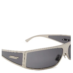 Gray Metal Sunglasses
