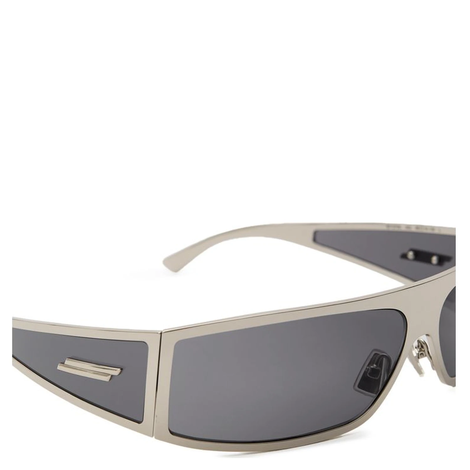 Gray Metal Sunglasses