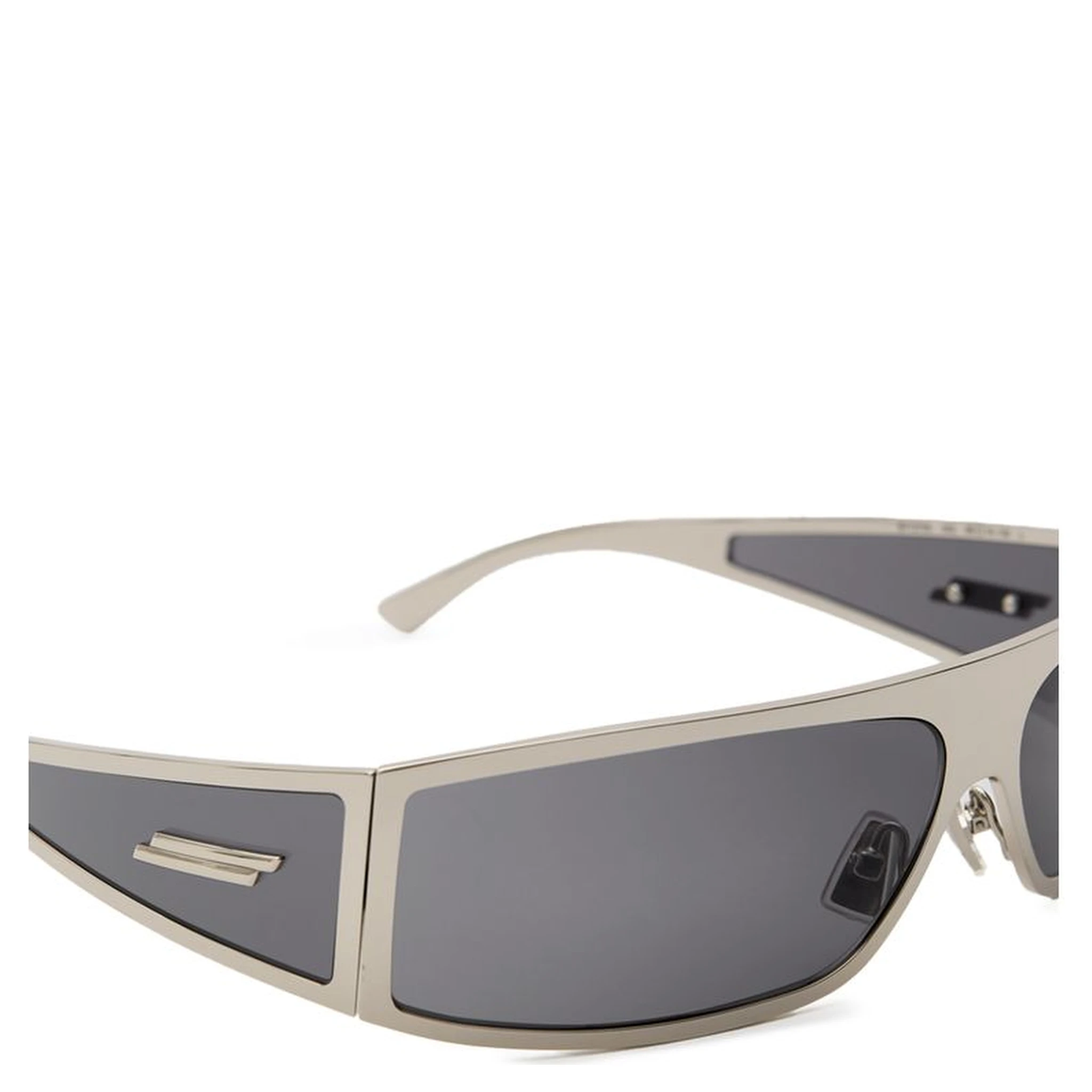 Gray Metal Sunglasses