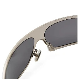 Gray Metal Sunglasses