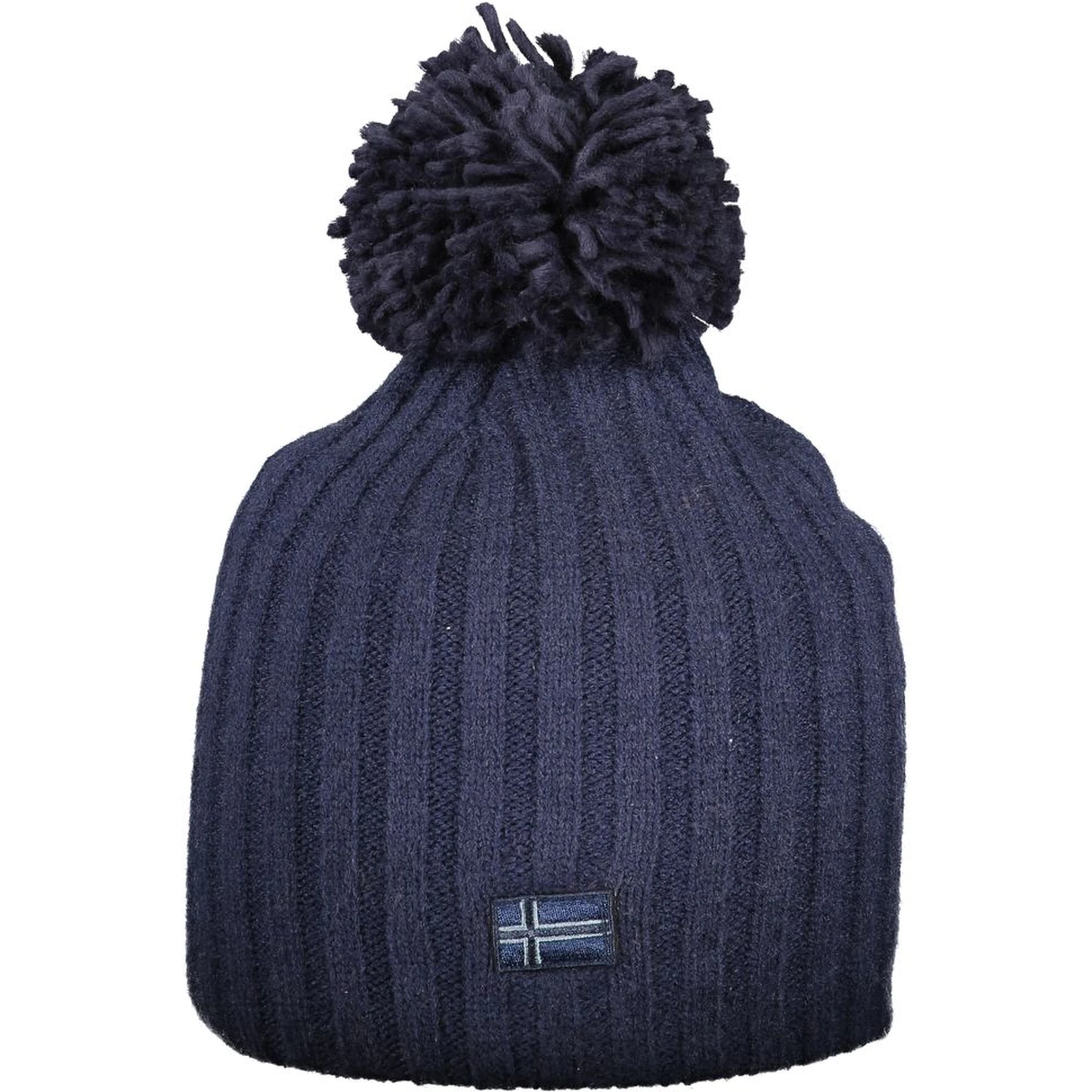 Blue Polyester Women Hat