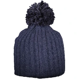 Blue Polyester Women Hat