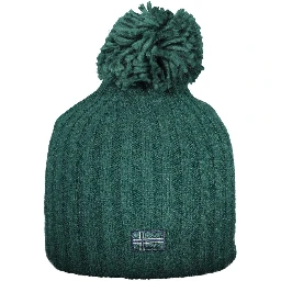 Green Polyester Women Hat