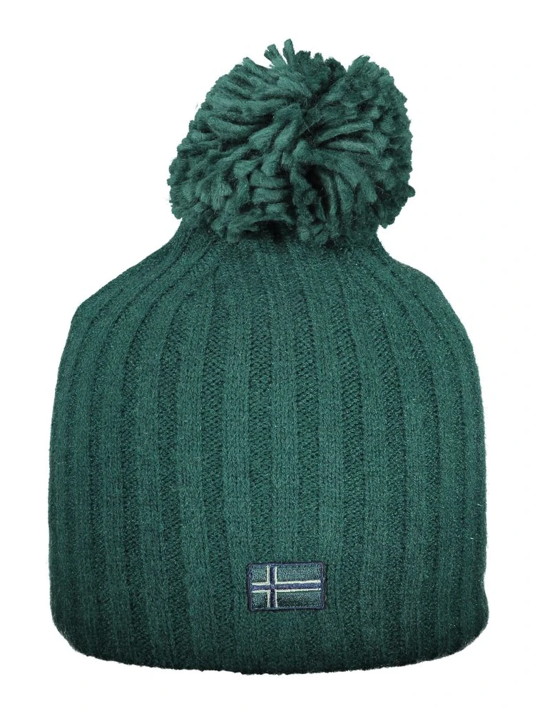 Green Polyester Women Hat