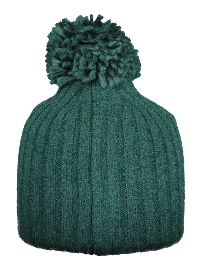 Green Polyester Women Hat