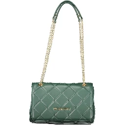 Green Polyethylene Women Handbag
