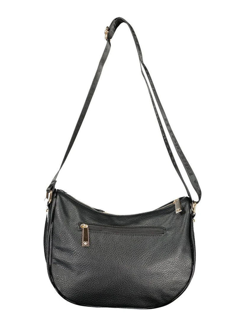 Black PVC Women Handbag