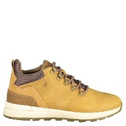Brown Leather Men Sneaker