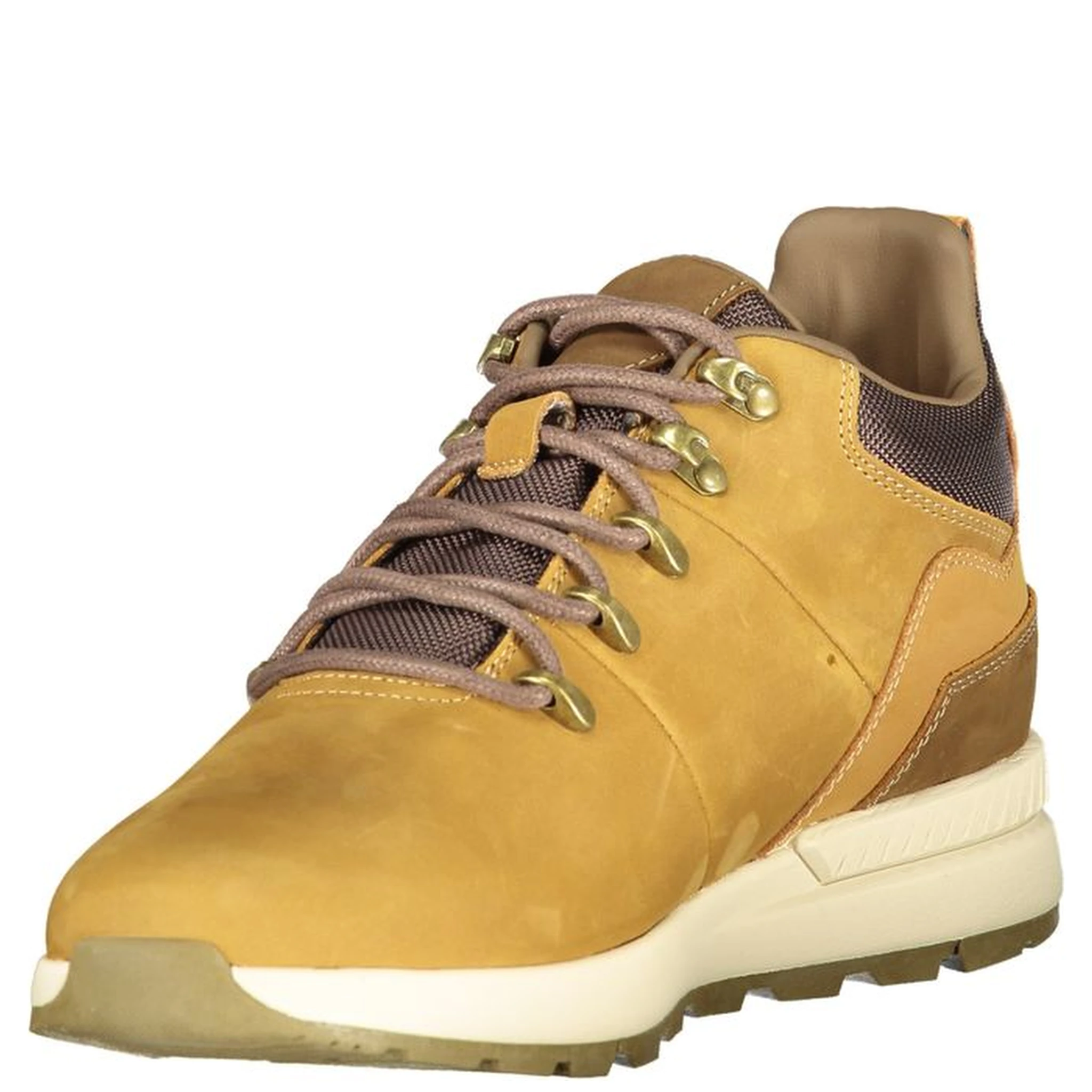 Brown Leather Men Sneaker