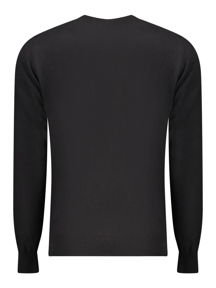 Black Cotton Men Sweater alternative
