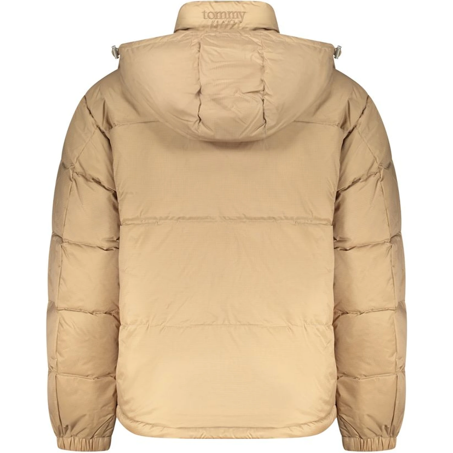 Beige Polyester Men Jacket