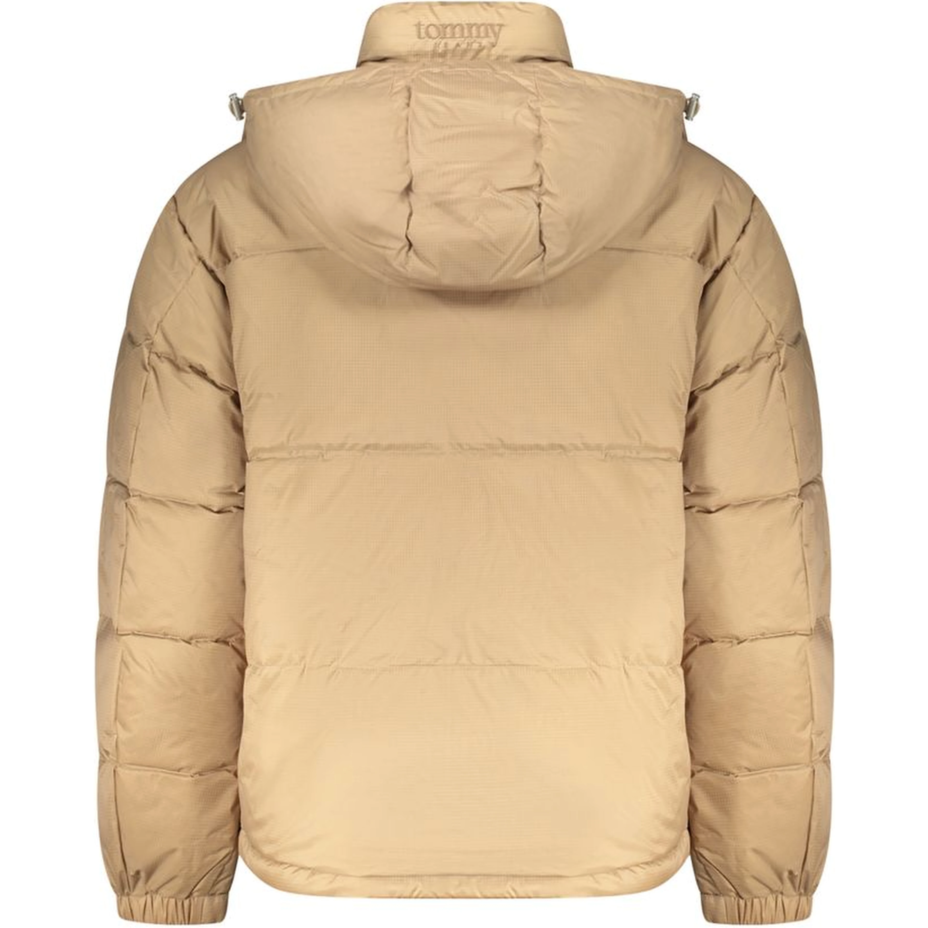 Beige Polyester Men Jacket