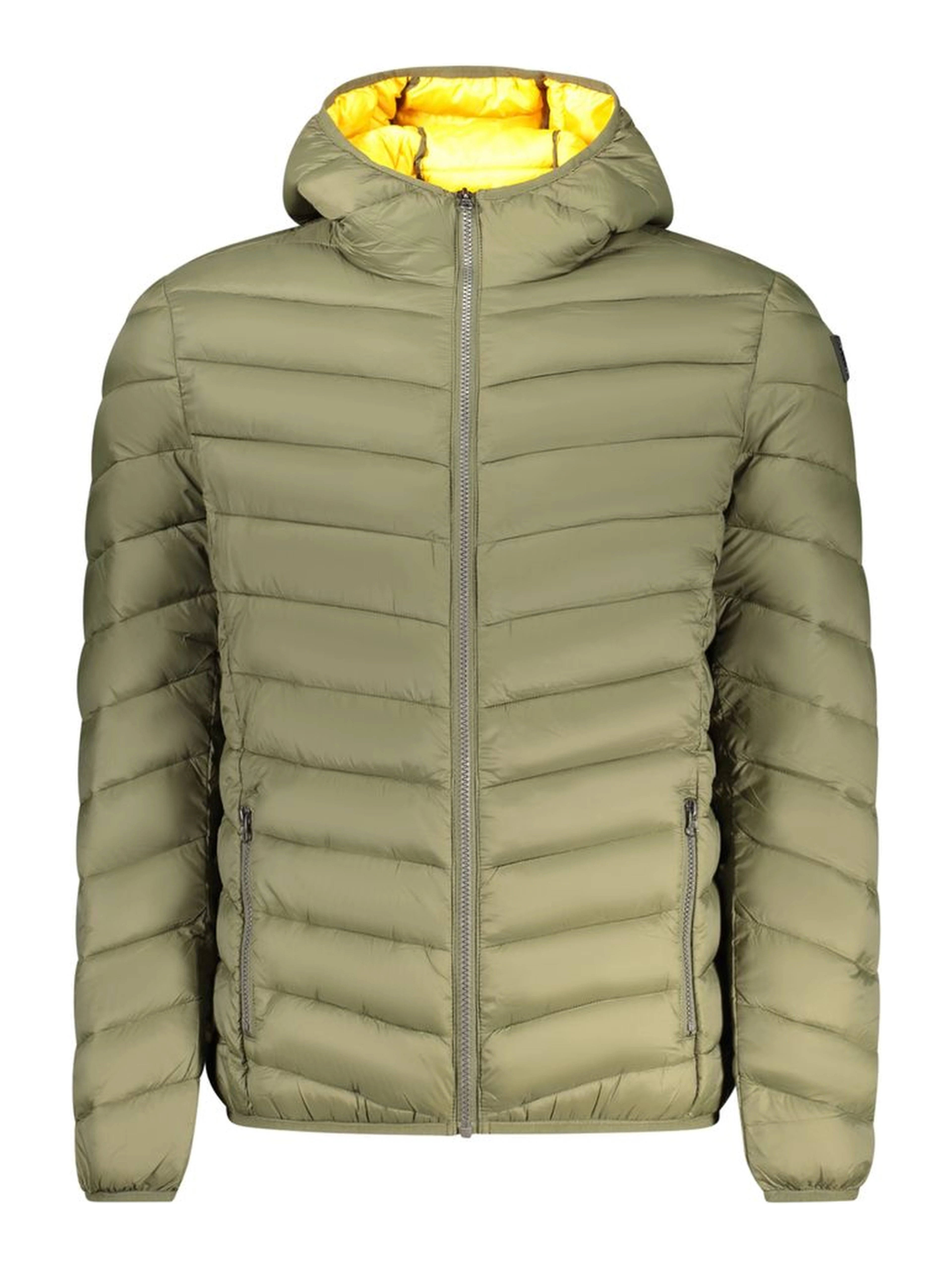 Green Polyamide Men Jacket