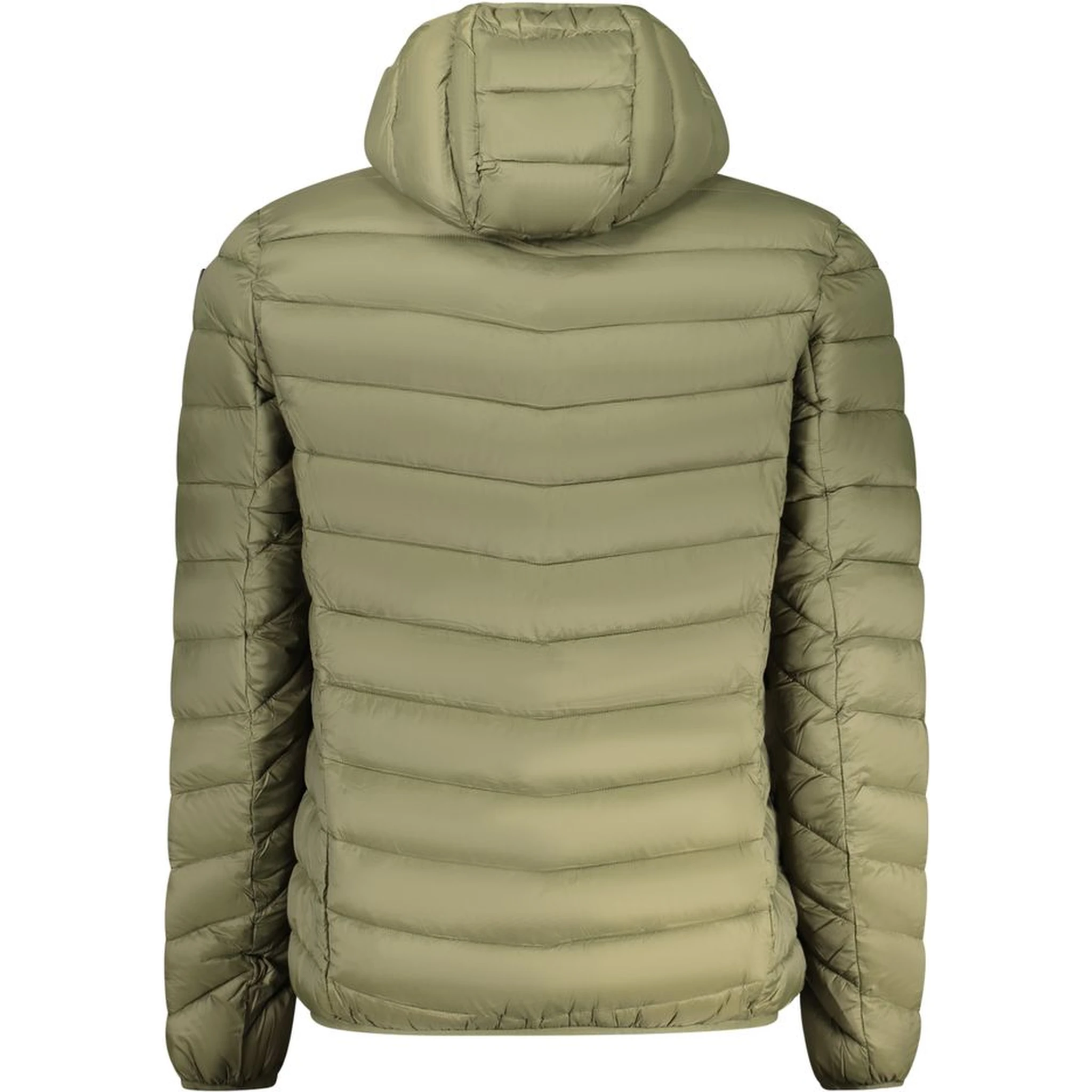 Green Polyamide Men Jacket