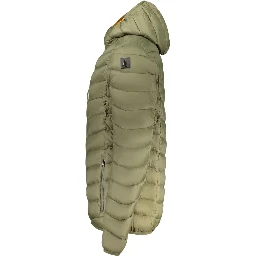 Green Polyamide Men Jacket