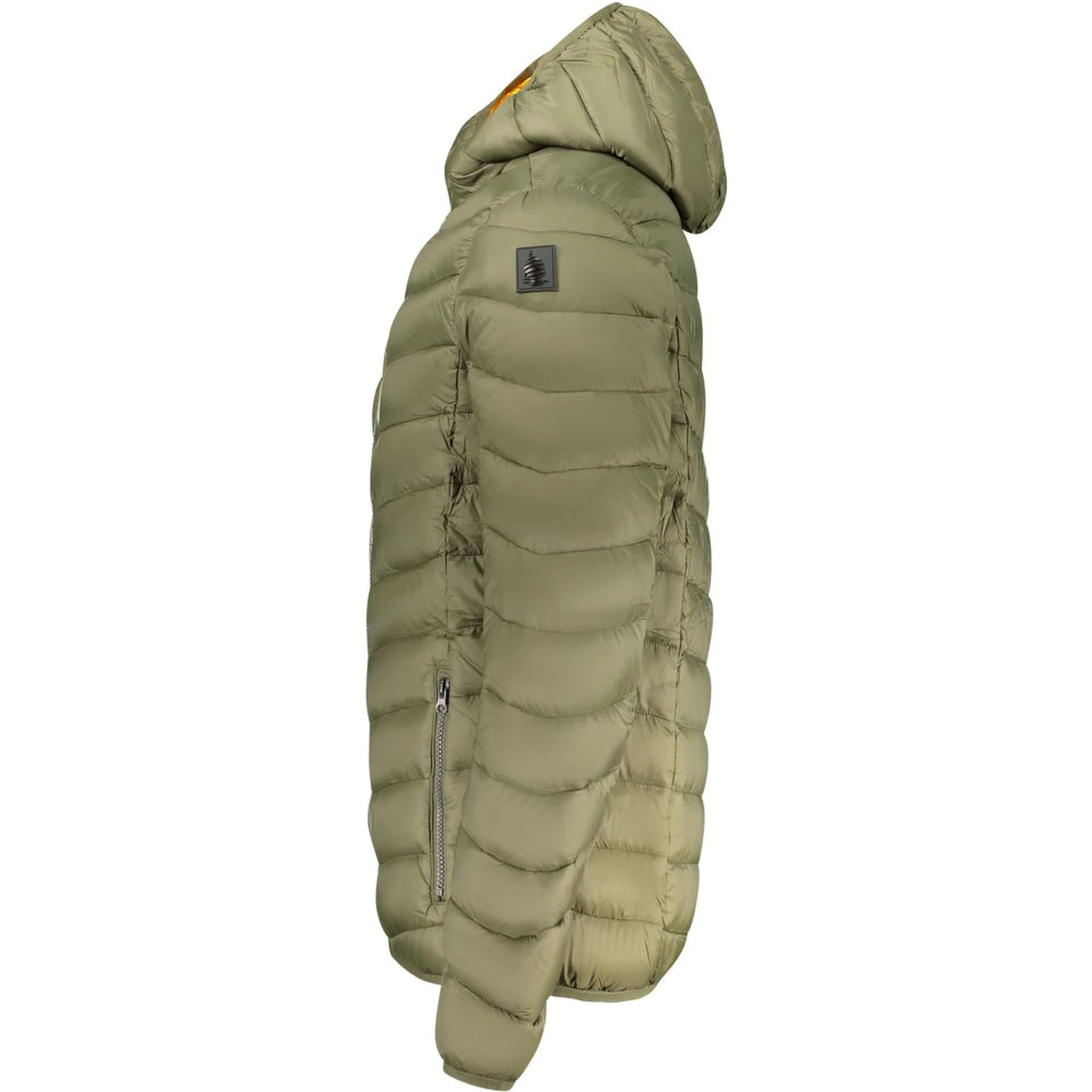 Green Polyamide Men Jacket