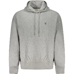 Gray Cotton Men Sweater