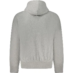 Gray Cotton Men Sweater