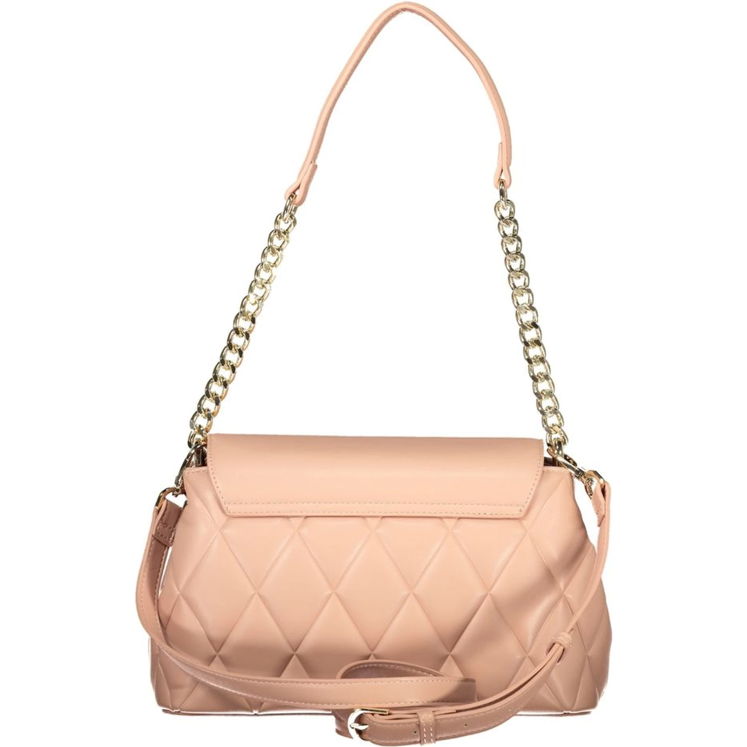 Pink Polyethylene Women Handbag