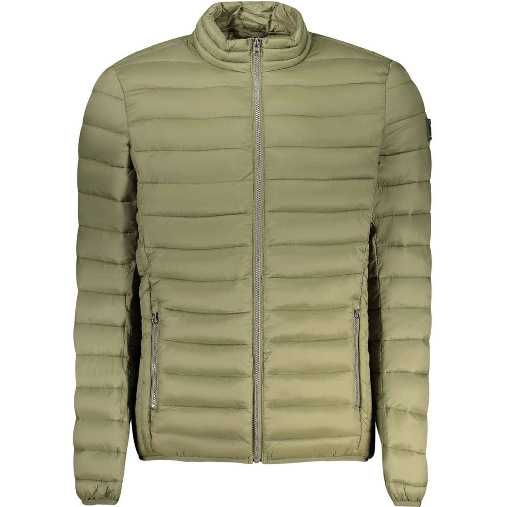 Green Polyamide Men Jacket