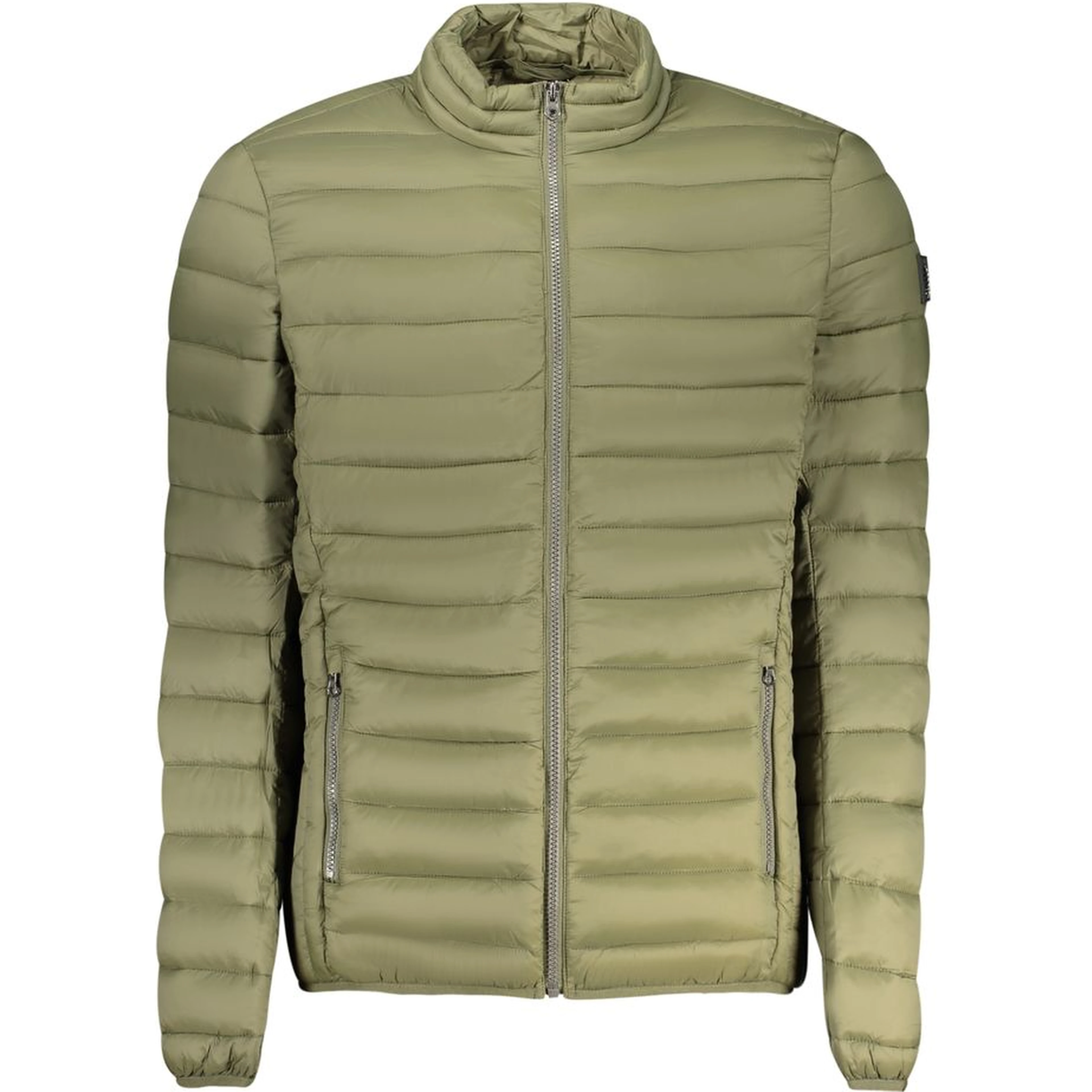 Green Polyamide Men Jacket