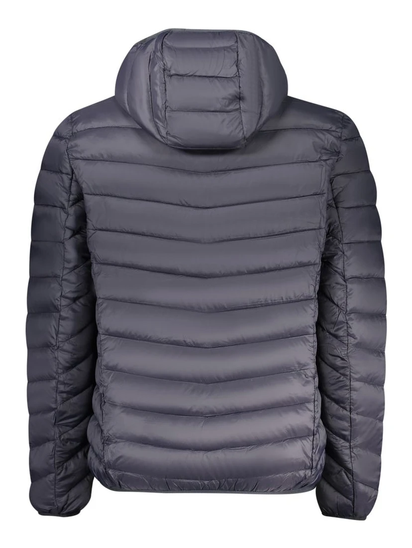 Blue Polyamide Men's Jacket