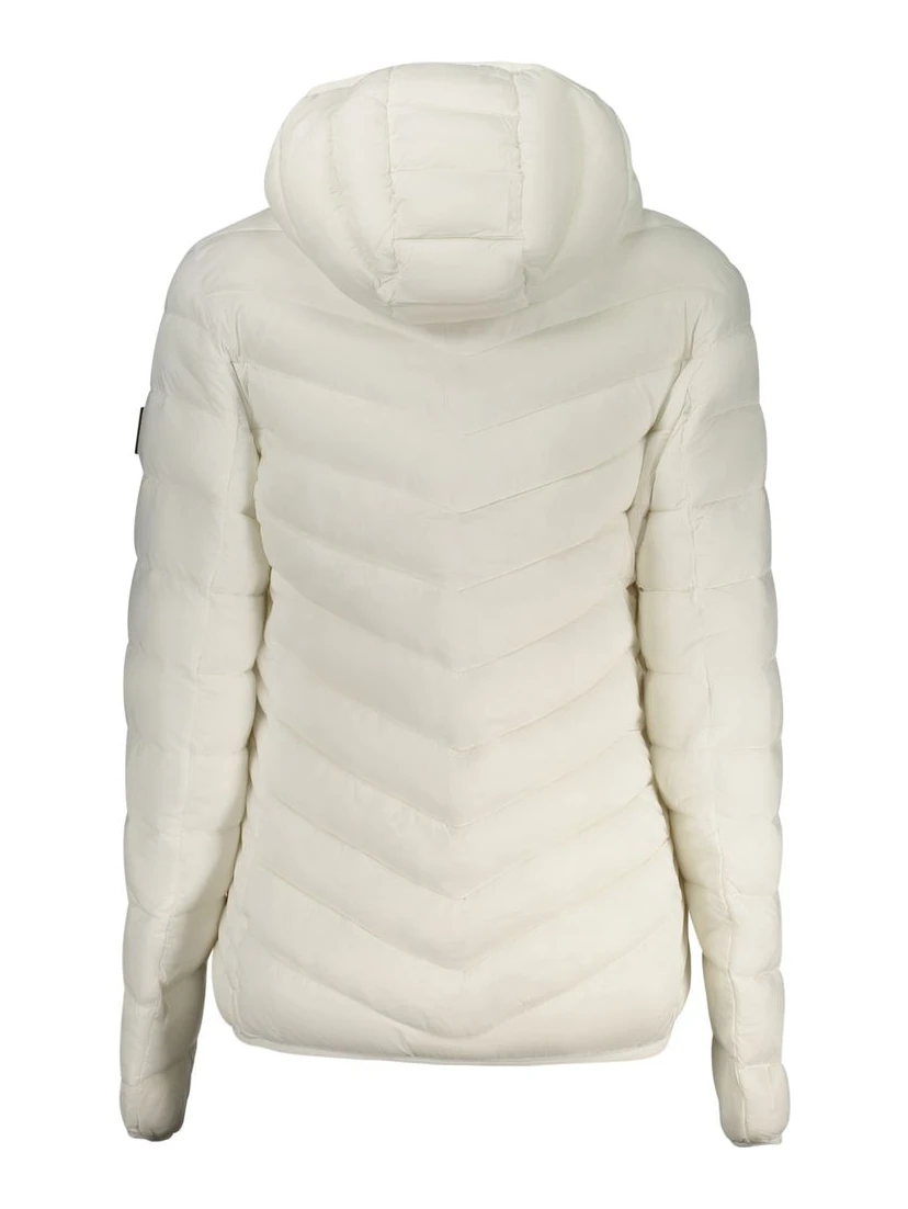 White Polyamide Women Jacket