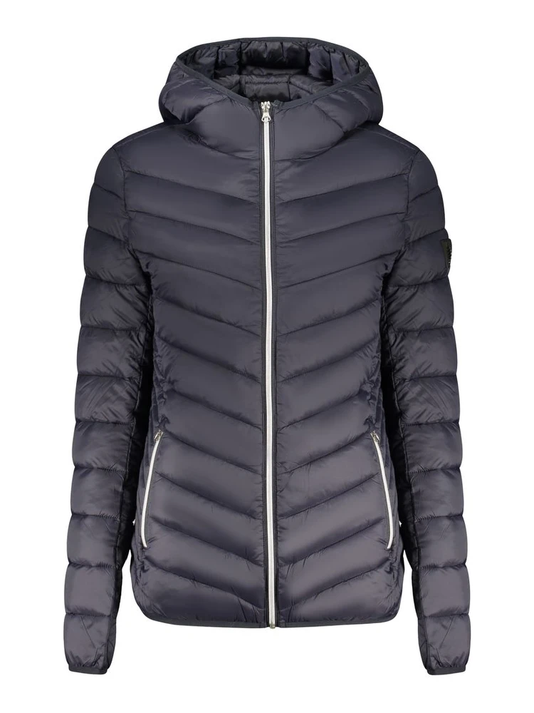 Blue Polyamide Women Jacket