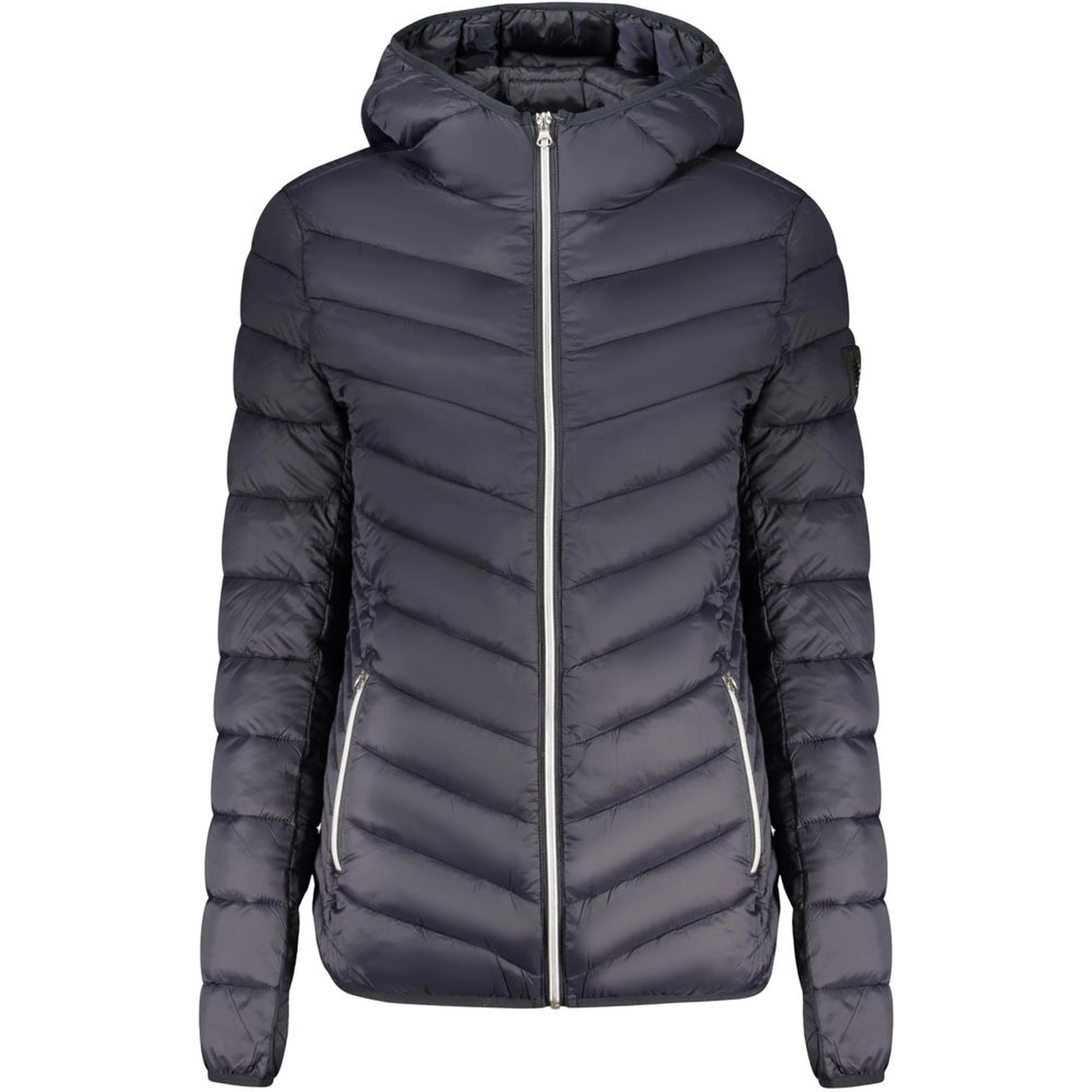 Blue Polyamide Women Jacket