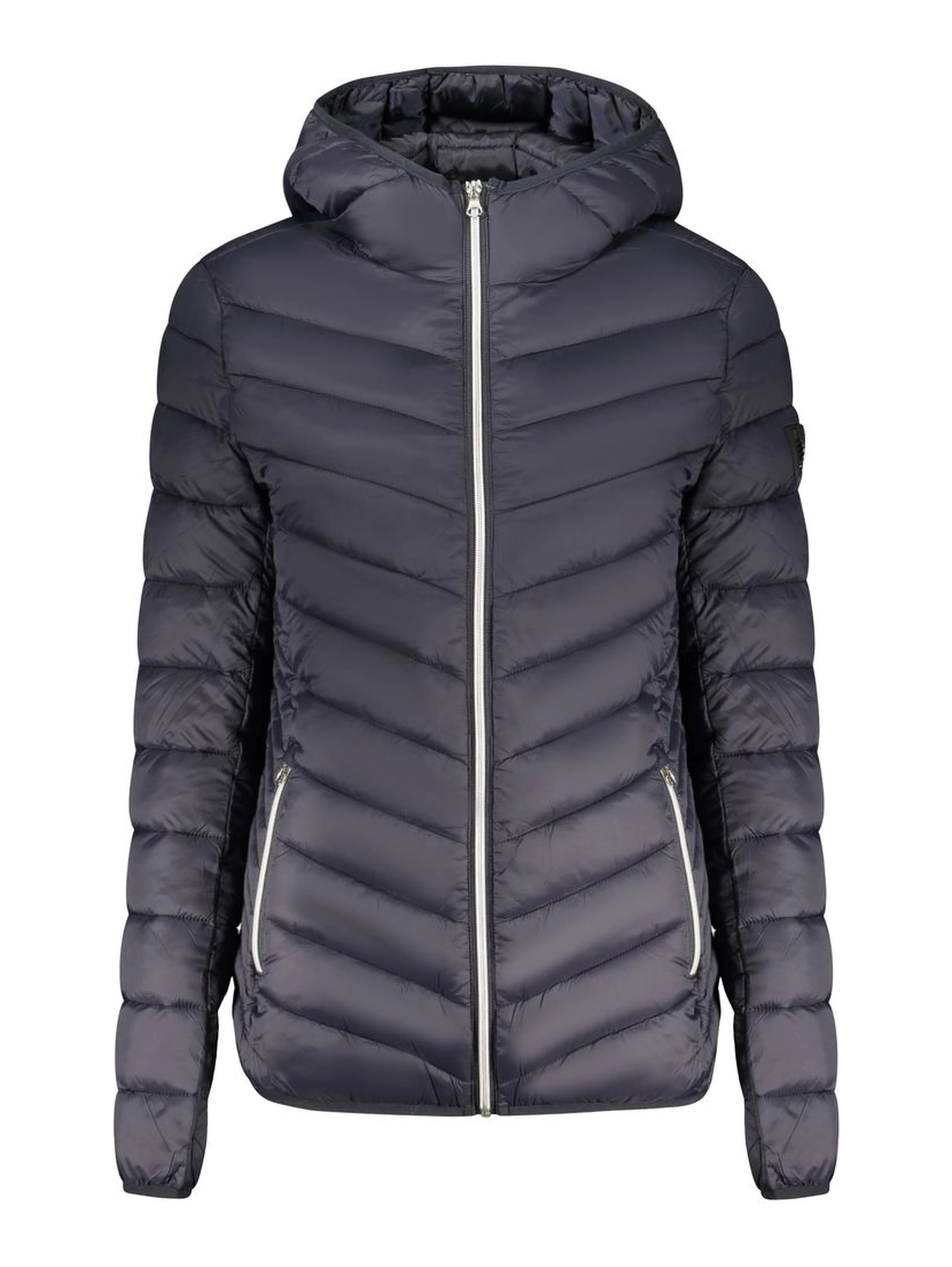 Blue Polyamide Women Jacket
