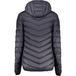 Blue Polyamide Women Jacket