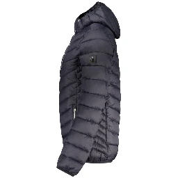 Blue Polyamide Women Jacket