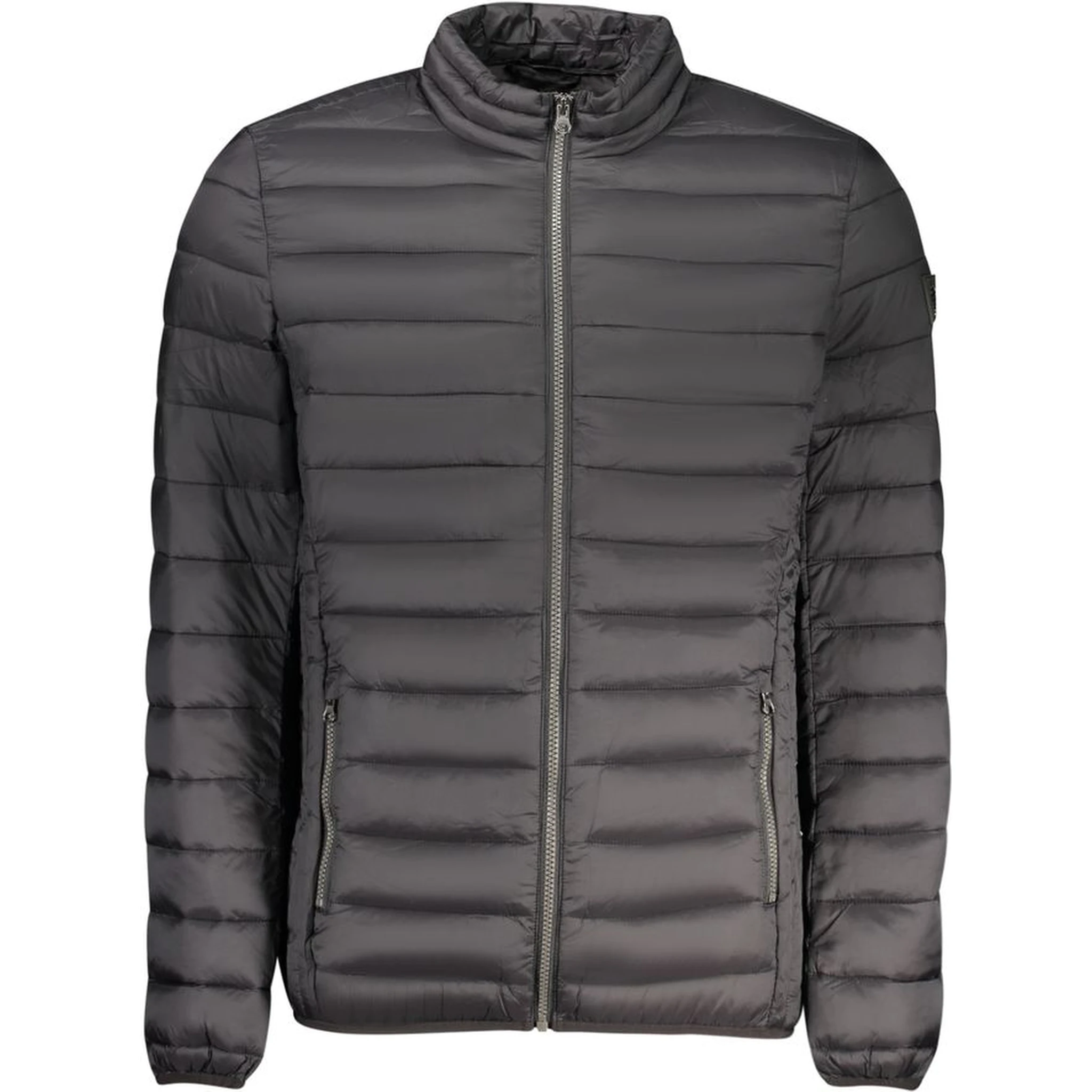 Black Polyamide Men Jacket